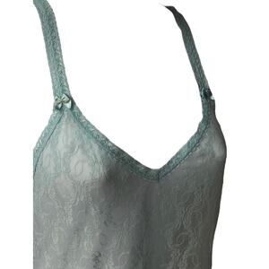 Sheer lace lingerie 1piece